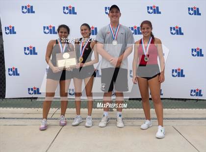 Thumbnail 3 in UIL 6A Tennis Boys and Mixed Doubles Finals (Medals) photogallery.