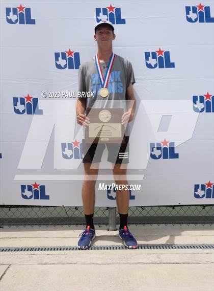 Thumbnail 2 in UIL 6A Tennis Boys and Mixed Doubles Finals (Medals) photogallery.