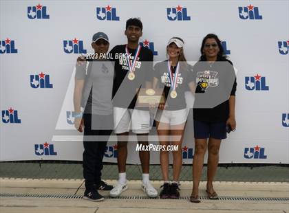 Thumbnail 2 in UIL 6A Tennis Boys and Mixed Doubles Finals (Medals) photogallery.
