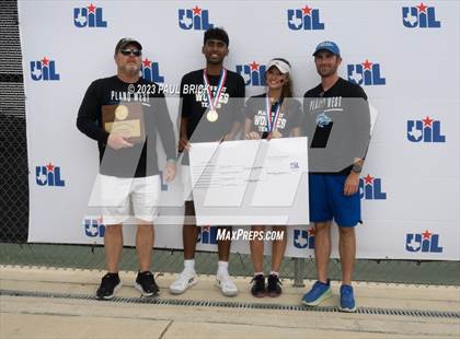 Thumbnail 1 in UIL 6A Tennis Boys and Mixed Doubles Finals (Medals) photogallery.