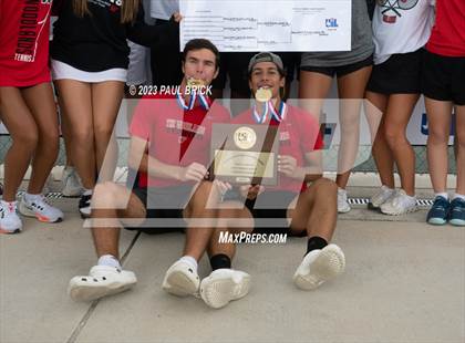 Thumbnail 1 in UIL 6A Tennis Boys and Mixed Doubles Finals (Medals) photogallery.