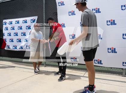 Thumbnail 3 in UIL 6A Tennis Boys and Mixed Doubles Finals (Medals) photogallery.