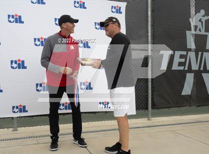 Thumbnail 2 in UIL 6A Tennis Boys and Mixed Doubles Finals (Medals) photogallery.
