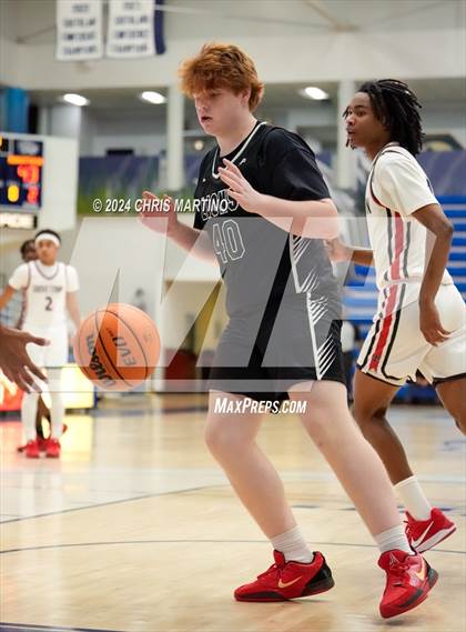 Thumbnail 3 in Augusta Christian vs Grovetown (100 Black Men of Augusta Thanksgiving Classic) photogallery.