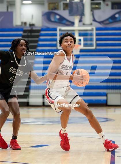 Thumbnail 2 in Augusta Christian vs Grovetown (100 Black Men of Augusta Thanksgiving Classic) photogallery.