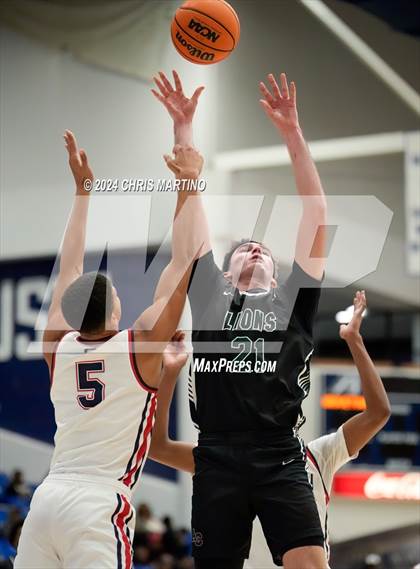 Thumbnail 2 in Augusta Christian vs Grovetown (100 Black Men of Augusta Thanksgiving Classic) photogallery.