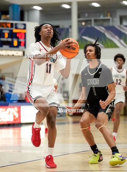 Thumbnail 1 in Augusta Christian vs Grovetown (100 Black Men of Augusta Thanksgiving Classic) photogallery.