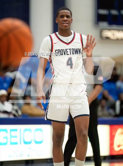 Thumbnail 1 in Augusta Christian vs Grovetown (100 Black Men of Augusta Thanksgiving Classic) photogallery.