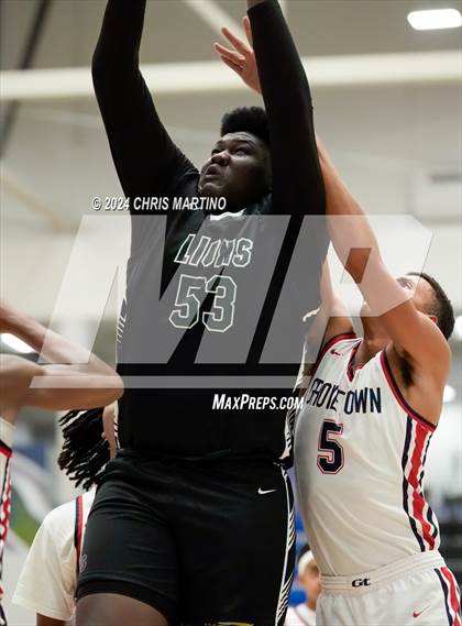 Thumbnail 3 in Augusta Christian vs Grovetown (100 Black Men of Augusta Thanksgiving Classic) photogallery.