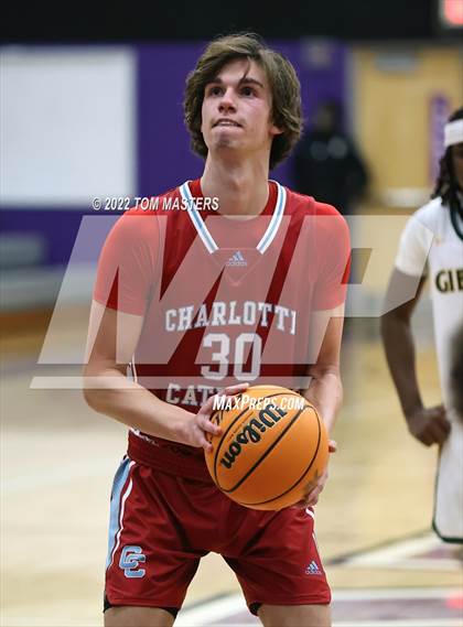 Thumbnail 2 in Cardinal Gibbons vs Charlotte Catholic (at Ardrey Kell) photogallery.