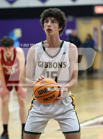 Thumbnail 3 in Cardinal Gibbons vs Charlotte Catholic (at Ardrey Kell) photogallery.