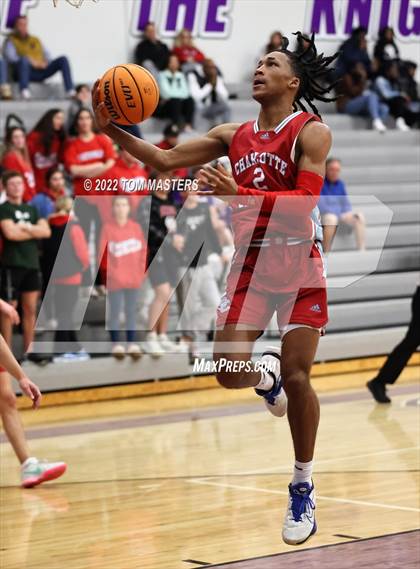 Thumbnail 1 in Cardinal Gibbons vs Charlotte Catholic (at Ardrey Kell) photogallery.