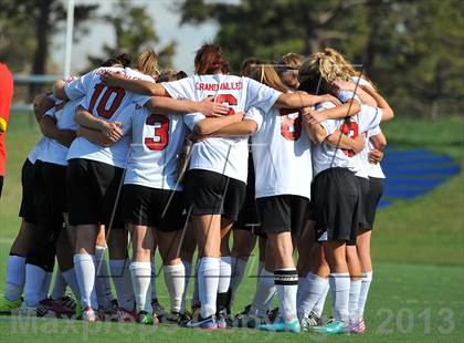 Thumbnail 1 in Grand Valley vs. Denver Science & Tech Stapleton  (CHSAA 3A 1st Round Playoff) photogallery.