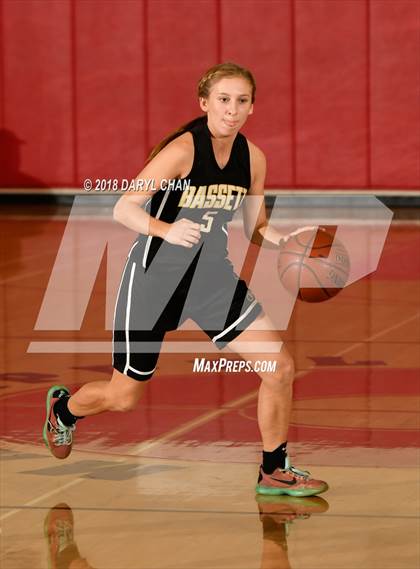 Thumbnail 1 in Bassett vs St. Paul (Mark Keppel Tournament) photogallery.