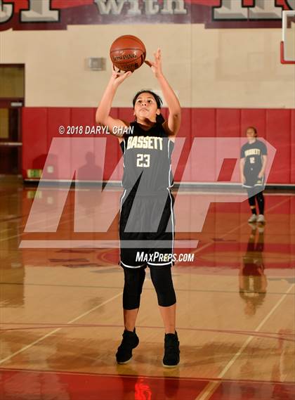 Thumbnail 3 in Bassett vs St. Paul (Mark Keppel Tournament) photogallery.