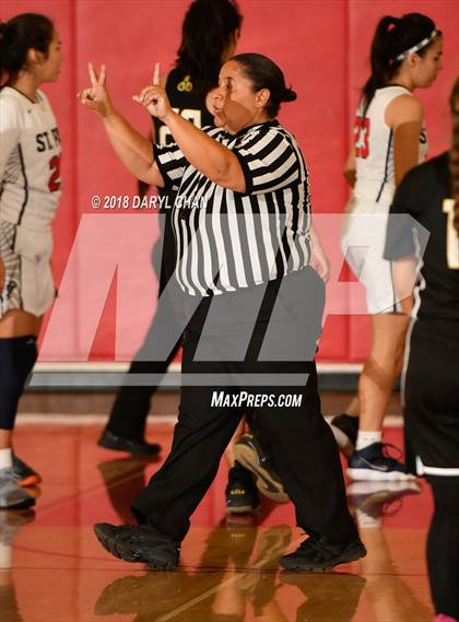 Thumbnail 3 in Bassett vs St. Paul (Mark Keppel Tournament) photogallery.