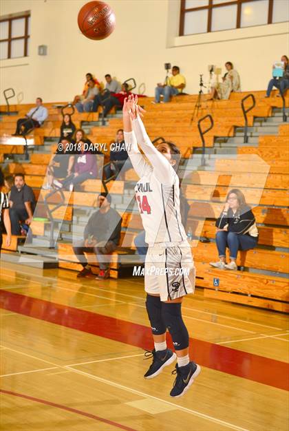 Thumbnail 3 in Bassett vs St. Paul (Mark Keppel Tournament) photogallery.