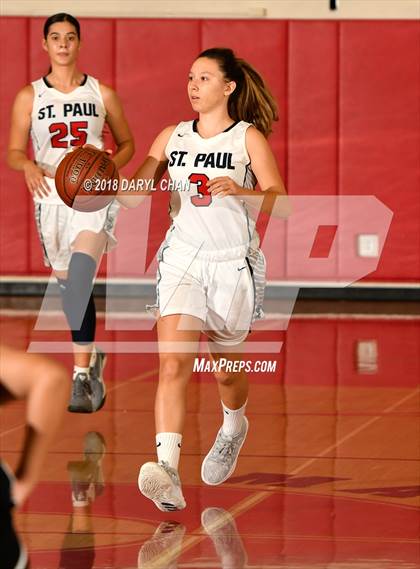 Thumbnail 3 in Bassett vs St. Paul (Mark Keppel Tournament) photogallery.
