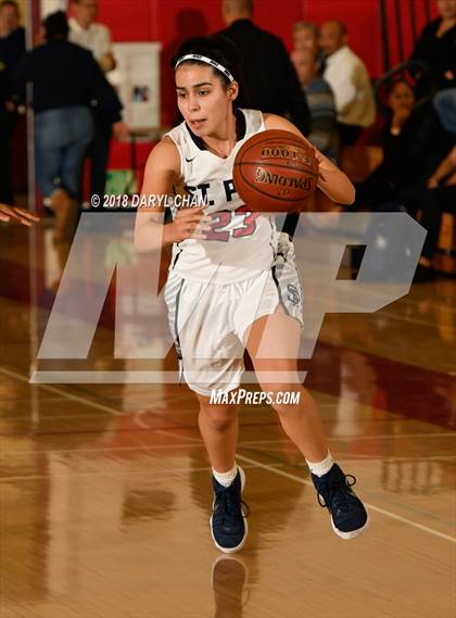 Thumbnail 3 in Bassett vs St. Paul (Mark Keppel Tournament) photogallery.