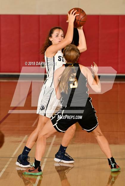 Thumbnail 3 in Bassett vs St. Paul (Mark Keppel Tournament) photogallery.