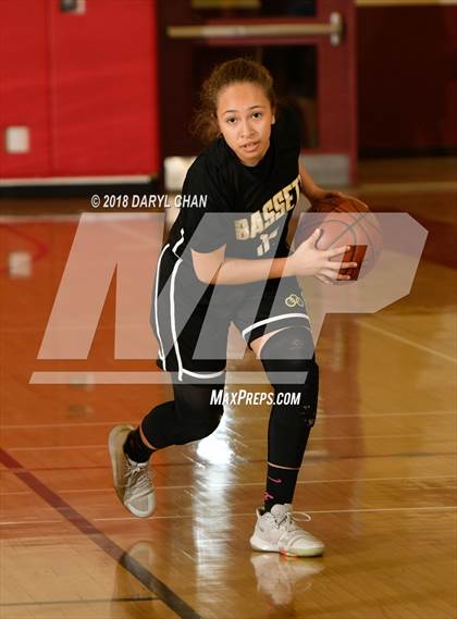Thumbnail 2 in Bassett vs St. Paul (Mark Keppel Tournament) photogallery.