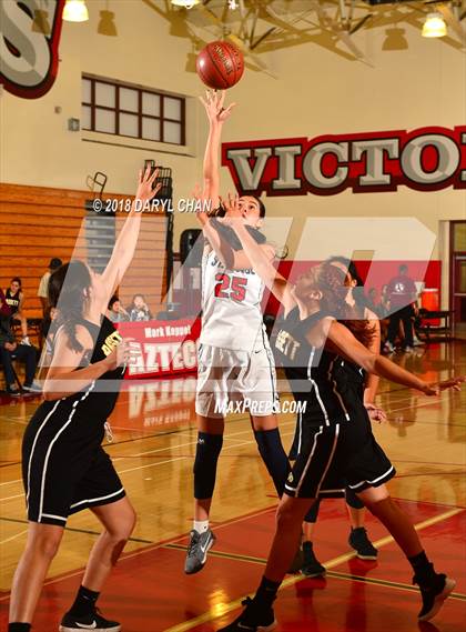 Thumbnail 2 in Bassett vs St. Paul (Mark Keppel Tournament) photogallery.