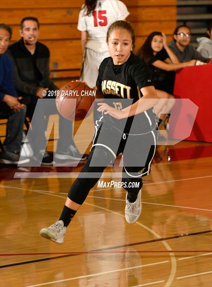 Thumbnail 3 in Bassett vs St. Paul (Mark Keppel Tournament) photogallery.