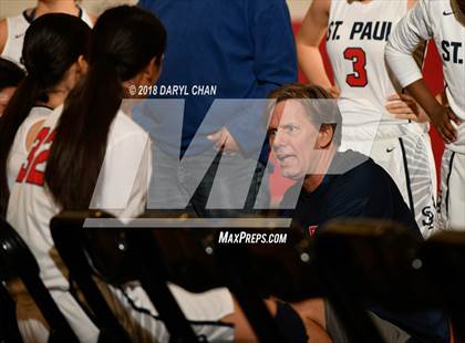 Thumbnail 3 in Bassett vs St. Paul (Mark Keppel Tournament) photogallery.
