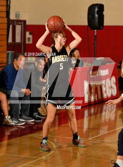 Thumbnail 3 in Bassett vs St. Paul (Mark Keppel Tournament) photogallery.