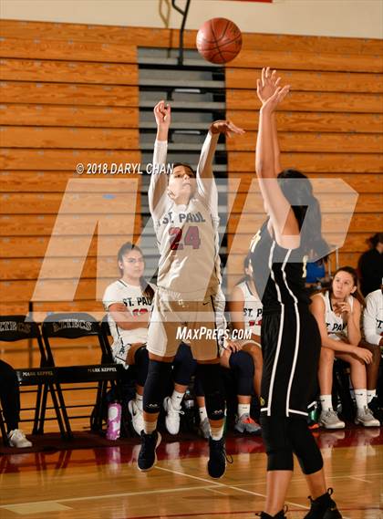 Thumbnail 1 in Bassett vs St. Paul (Mark Keppel Tournament) photogallery.