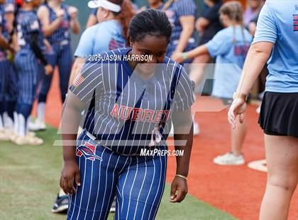 Thumbnail 2 in Robinson vs. Aubrey (UIL Softball 4A D2 Final) photogallery.