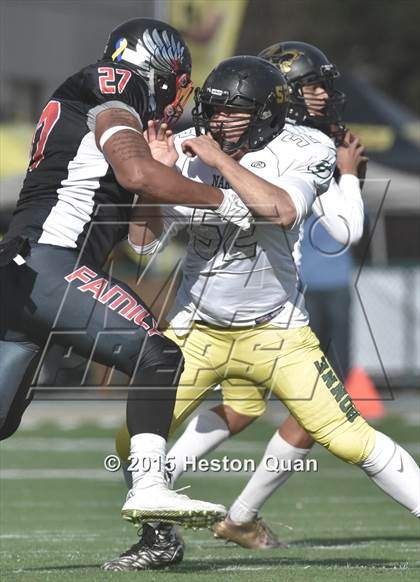 Thumbnail 2 in Clayton Valley Charter vs. Narbonne (CIF State Division 1-A Final) photogallery.