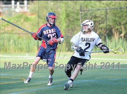 Thumbnail 3 in Barlow vs. New Fairfield (SWC Semifinal) photogallery.