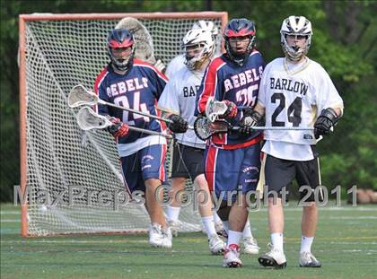 Thumbnail 3 in Barlow vs. New Fairfield (SWC Semifinal) photogallery.