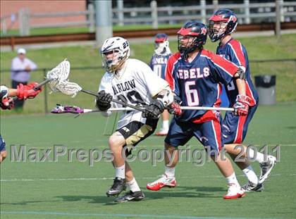 Thumbnail 2 in Barlow vs. New Fairfield (SWC Semifinal) photogallery.