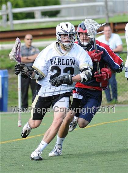 Thumbnail 3 in Barlow vs. New Fairfield (SWC Semifinal) photogallery.