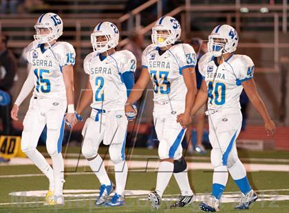 Thumbnail 1 in Serra vs. Bellarmine (CIF CCS Open Division Semifinals) photogallery.