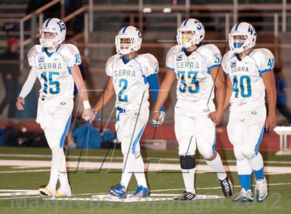 Thumbnail 3 in Serra vs. Bellarmine (CIF CCS Open Division Semifinals) photogallery.