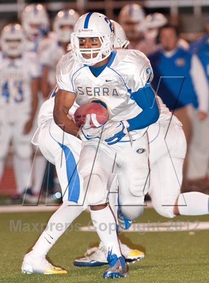 Thumbnail 1 in Serra vs. Bellarmine (CIF CCS Open Division Semifinals) photogallery.