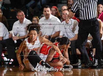 Thumbnail 2 in Incarnate Word Academy vs Kirkwood  (St. Joseph's Academy Shootout) photogallery.