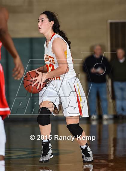 Thumbnail 2 in Incarnate Word Academy vs Kirkwood  (St. Joseph's Academy Shootout) photogallery.