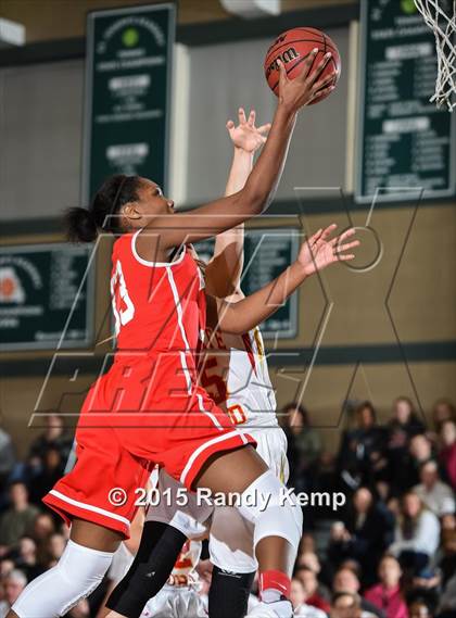 Thumbnail 2 in Incarnate Word Academy vs Kirkwood  (St. Joseph's Academy Shootout) photogallery.