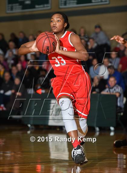 Thumbnail 3 in Incarnate Word Academy vs Kirkwood  (St. Joseph's Academy Shootout) photogallery.