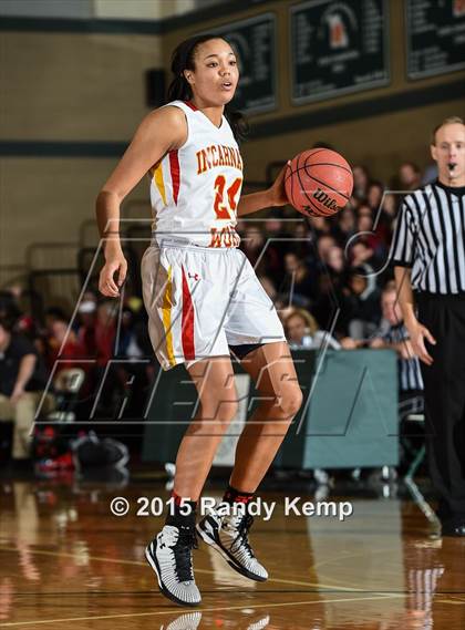 Thumbnail 3 in Incarnate Word Academy vs Kirkwood  (St. Joseph's Academy Shootout) photogallery.