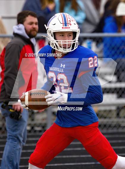 Thumbnail 2 in Nashville vs. Pana (IHSA 2A Quarterfinals) photogallery.