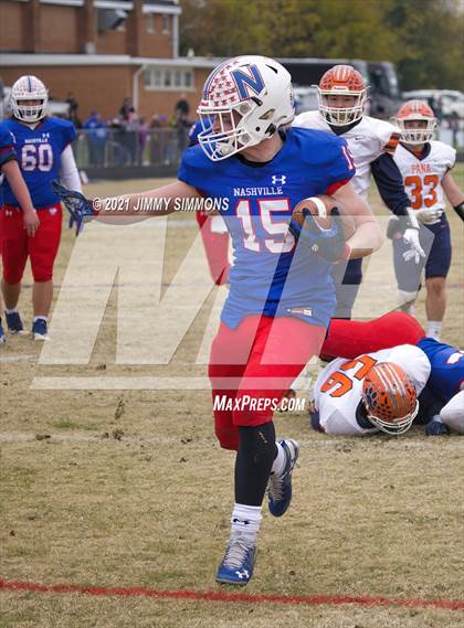 Thumbnail 1 in Nashville vs. Pana (IHSA 2A Quarterfinals) photogallery.