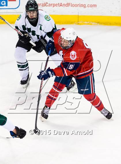 Thumbnail 3 in Central Catholic vs Austin Prep (MIAA Super 8 Game 1) photogallery.