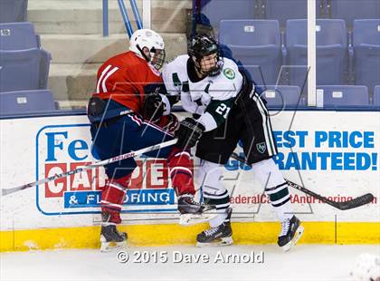 Thumbnail 1 in Central Catholic vs Austin Prep (MIAA Super 8 Game 1) photogallery.