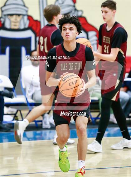 Thumbnail 3 in Oaks Christian vs Chatsworth (Big Valley Classic Tournament -Faith Baptist) photogallery.