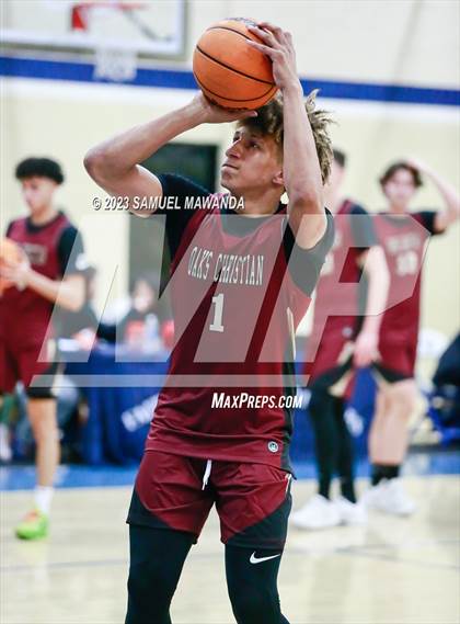 Thumbnail 2 in Oaks Christian vs Chatsworth (Big Valley Classic Tournament -Faith Baptist) photogallery.